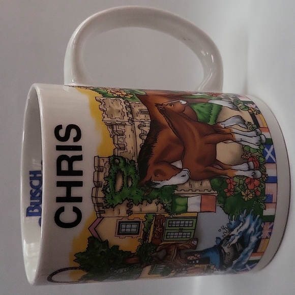 Busch Gardens Souvenir Name Coffee Mug Chris - Picture 11 of 14